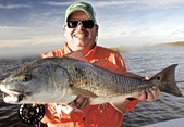 Tim catching some low country redfish in Hilton Head Island