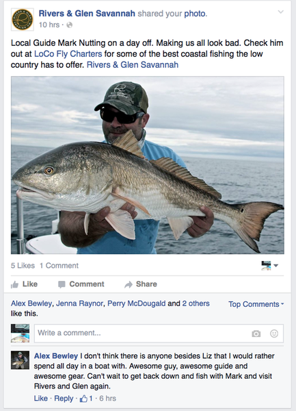 Testimonial of a Hilton Head and Beaufort Fishing guide, Fly fishing Hilton Head Island South Carolina