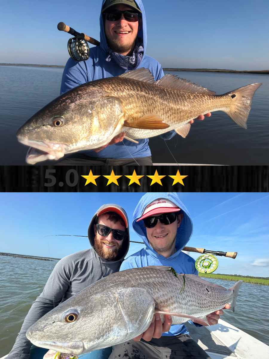 Smiling faces in Hilton Head Fly Fishing | https://www.locoflycharters.com/testimonials.html