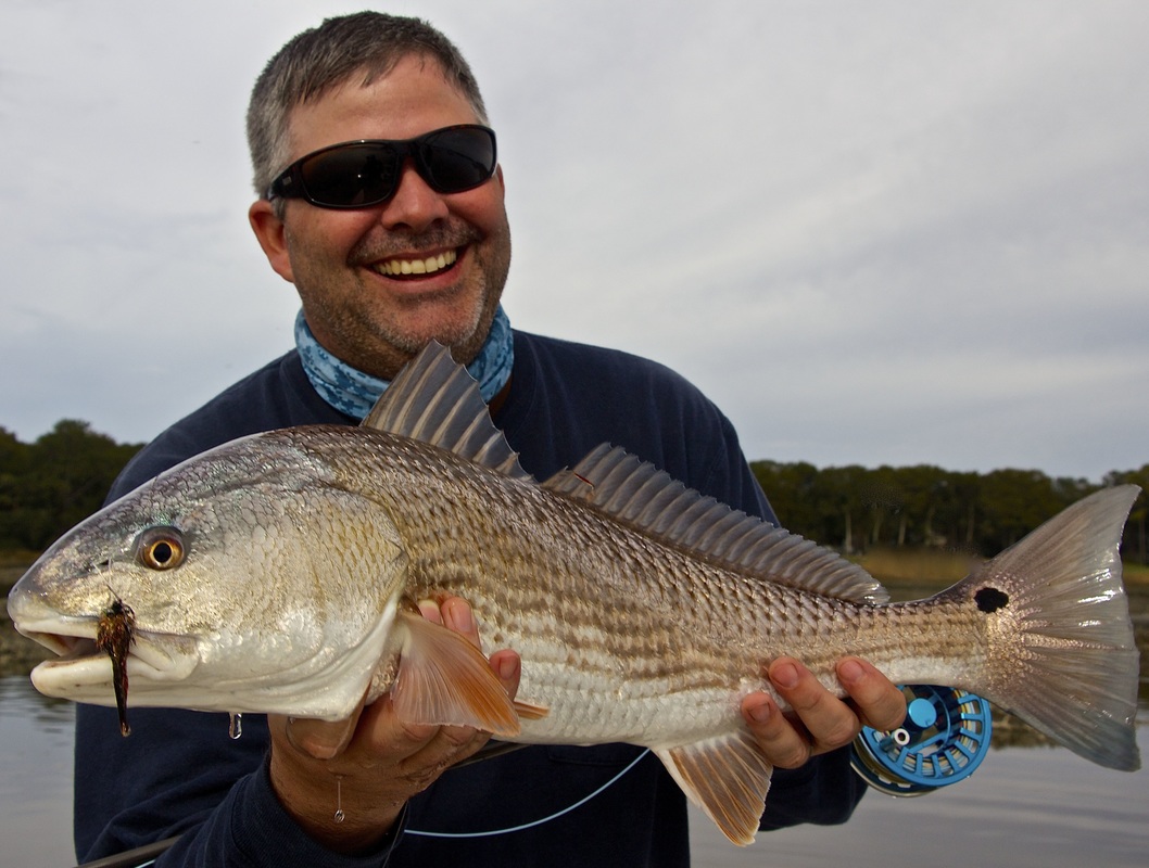 redfishing beaufort on the fly