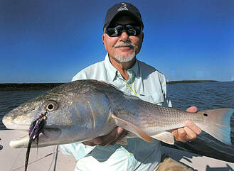 Fly fishing Redfish in the Hilton Head Island area. with Dave Aderhold